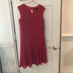 New Red Sparkly Dress. Size 12. Dress was Originally $108.00. Bought On Sale For $58.00. Asking $30.