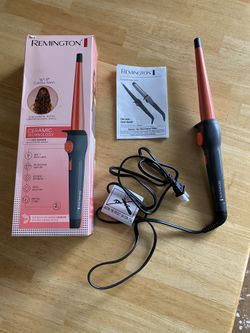 Remington 1/2”-1” Red Curling Iron