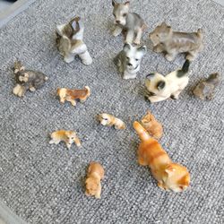 Collectable Doggies Cats One Says From Japan Miniatures