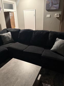 dark gray sectional sofa