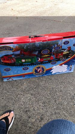 Rudolph the Red-Nosed Reindeer Battery Operated Train Set
