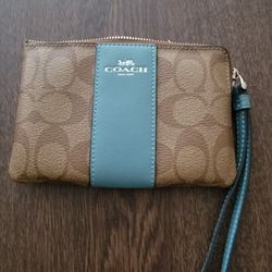 Coach  small  wallet wristlet bag.