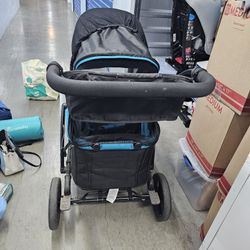 Babytrend  Expedition 2 In 1 Wagon BLUE