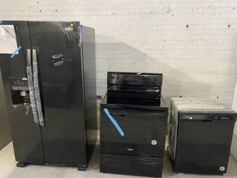 Brand new whirlpool out the box appliance set