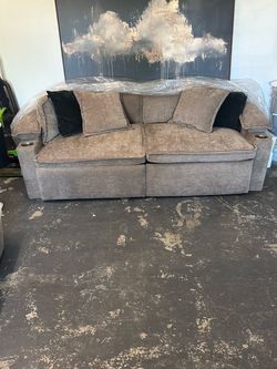 Cozy and plush sleeper couch!