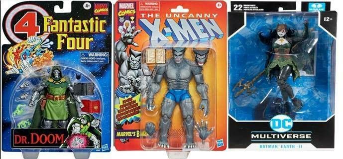 Gray Beast Retro Dr Doom & The Drowned Figures