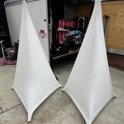 Speaker Stand ,scrim And Cables 