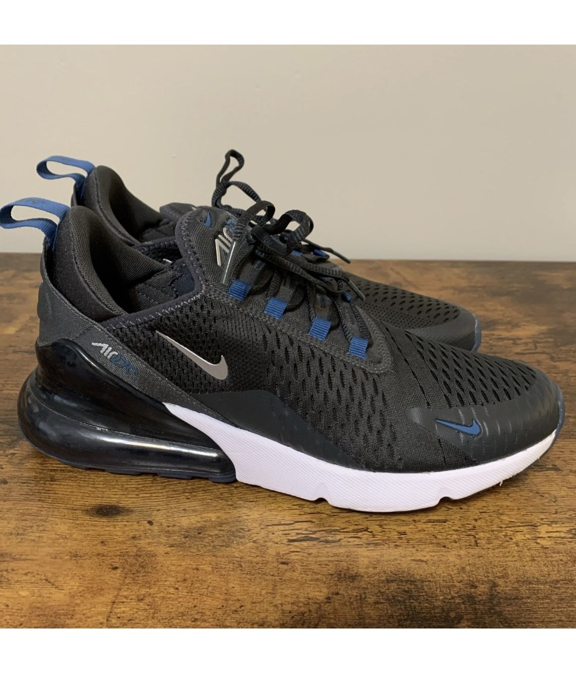 Nike Airmax 270 Anthracite Black/ Industrial Blue