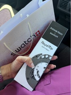 AP x Swatch Royal Pop watch collab