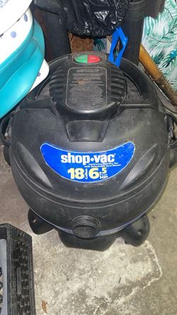 Shop vacuum 18 gal