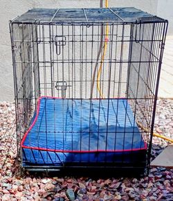 Pet Crate With Pan and Mattress