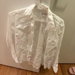 Gap Linen White Button Up