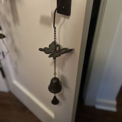 Metal Iron Butterfly Hanging Wind-Chime Bell