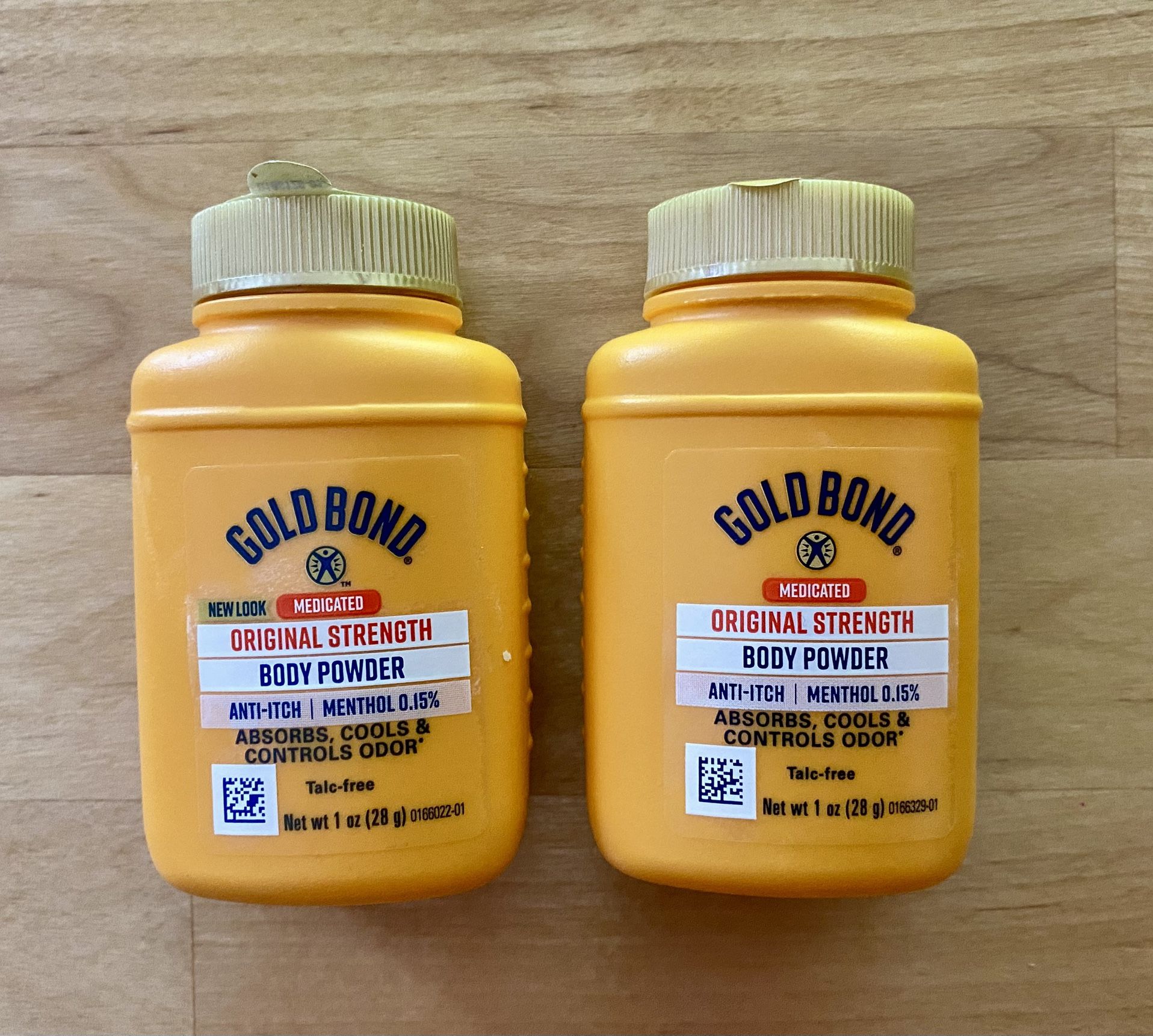 Gold Bond powder travel size 2 for $1