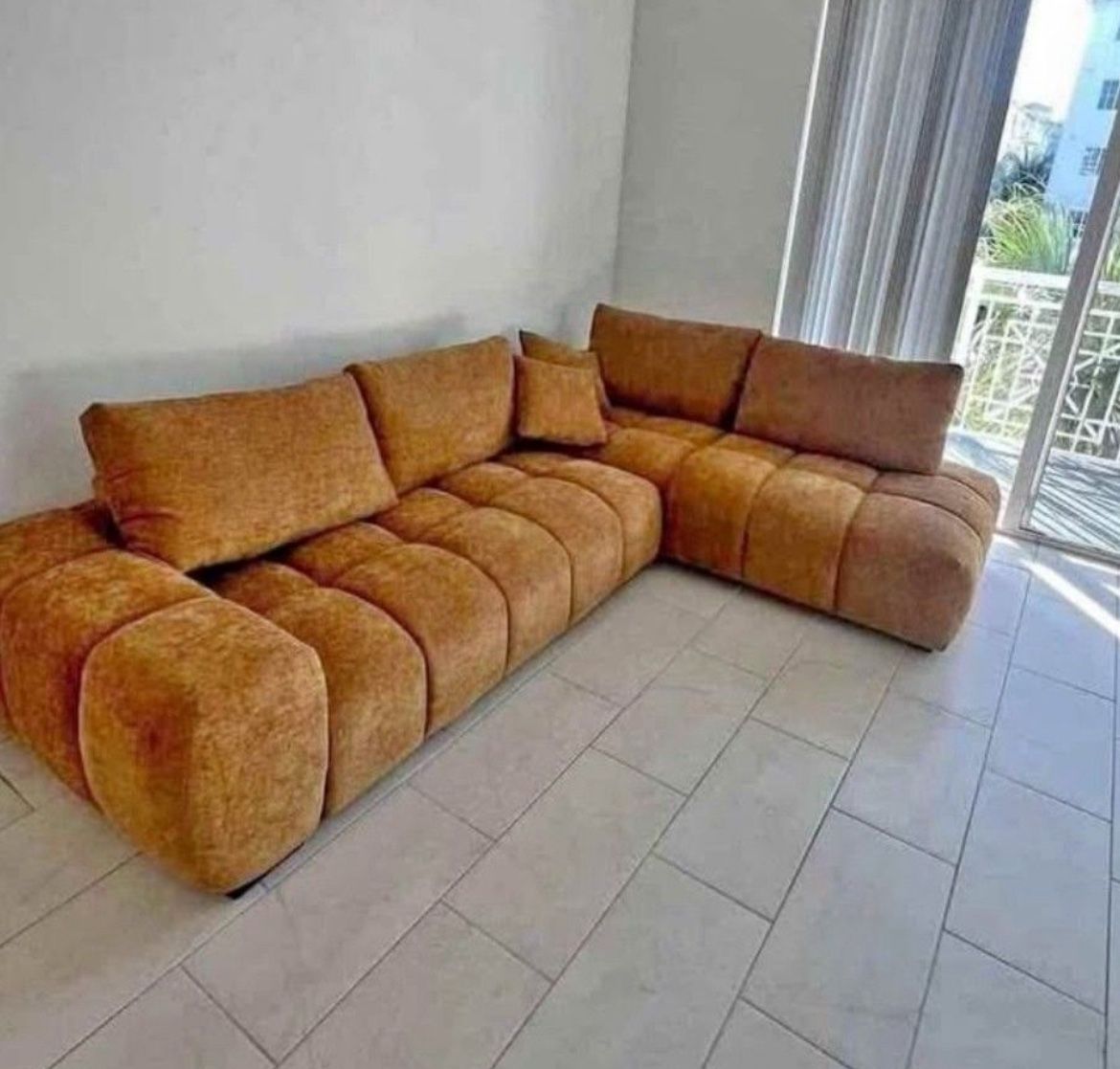 Orange Sofa