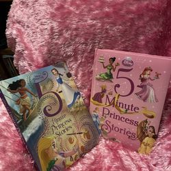 (2) 5 Minute Princess Stories 