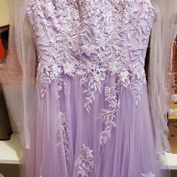 Beautiful Lavender Gown! 