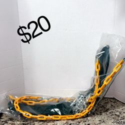 Jungle Gym Kingdom Swing for Outdoor Swing Set - Pack of 1 Swing Seat Replacement Kit with Heavy Duty Chains - Backyard Swingset Playground Accessorie