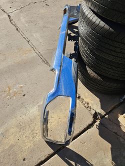 Chevy Silverado Gmc Sierra Rear Bumper Oem