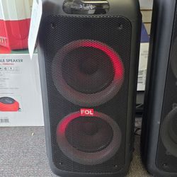 FOL Speaker , Extremely Loud With Bass 🔊 Party Speaker Wireless 