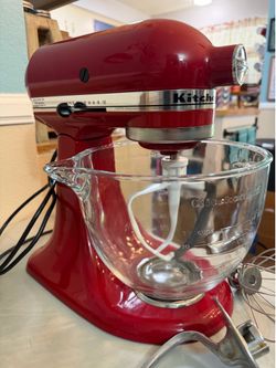 KitchenAid Artisan 5-Quart Stand Mixer – Empire Red $275 OBO