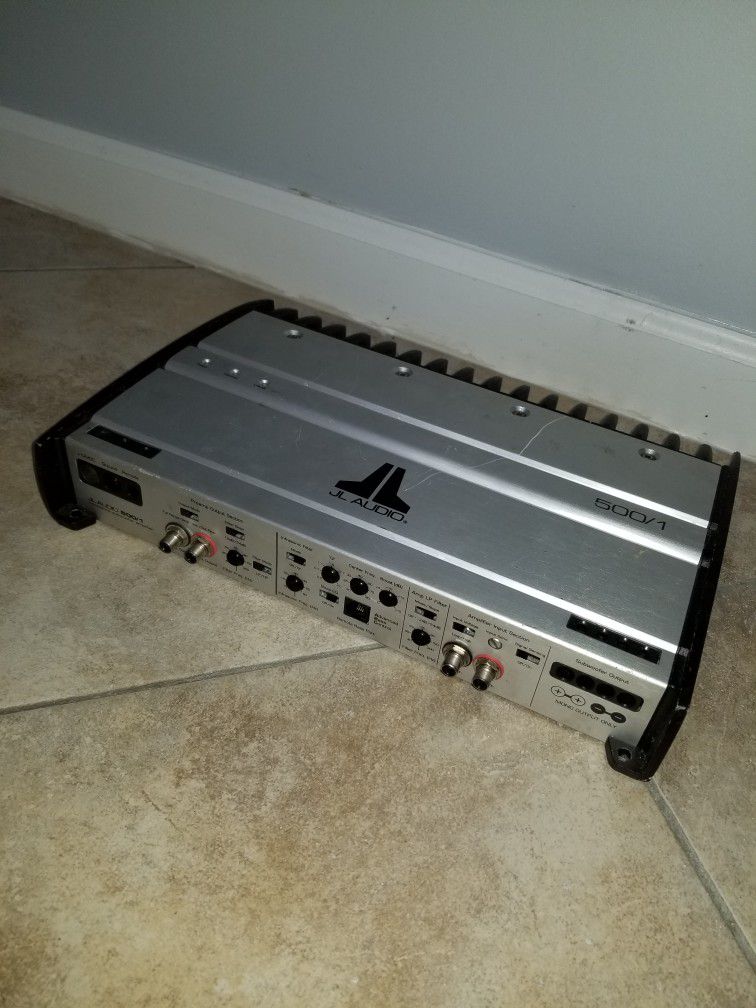 JL Audio 500/1 Mono block Amplifier