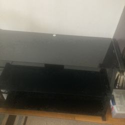 Glass Widescreen TV Stand