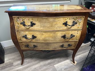 Vintage Hand Painted Bombe Chester