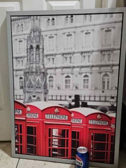 London Telephone Booth Frame