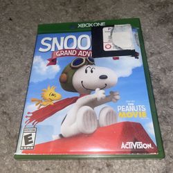 Snoopy's Grand Adventure Xbox One Authentic Game, Tested Working