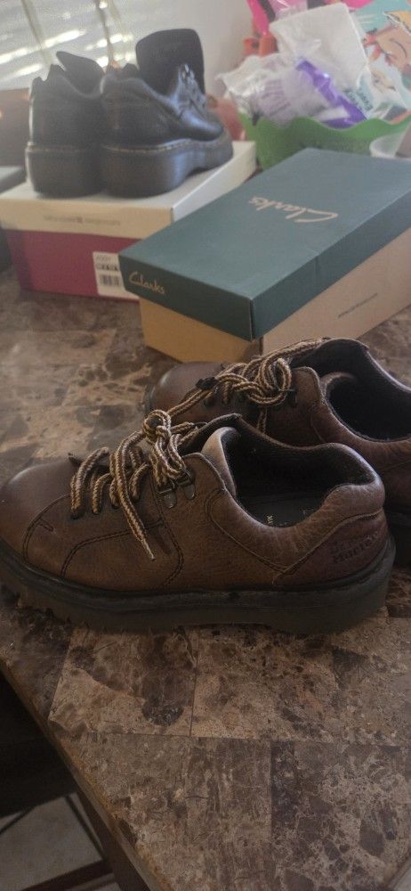 Brown Doc Martin's Womens Size 3