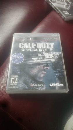 Ps3 call of duty ghost
