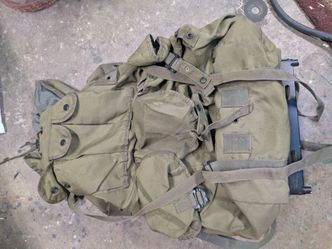 Military Backpack with frame