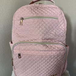 Trendy Women’s Pink Lap Top Back Pack 