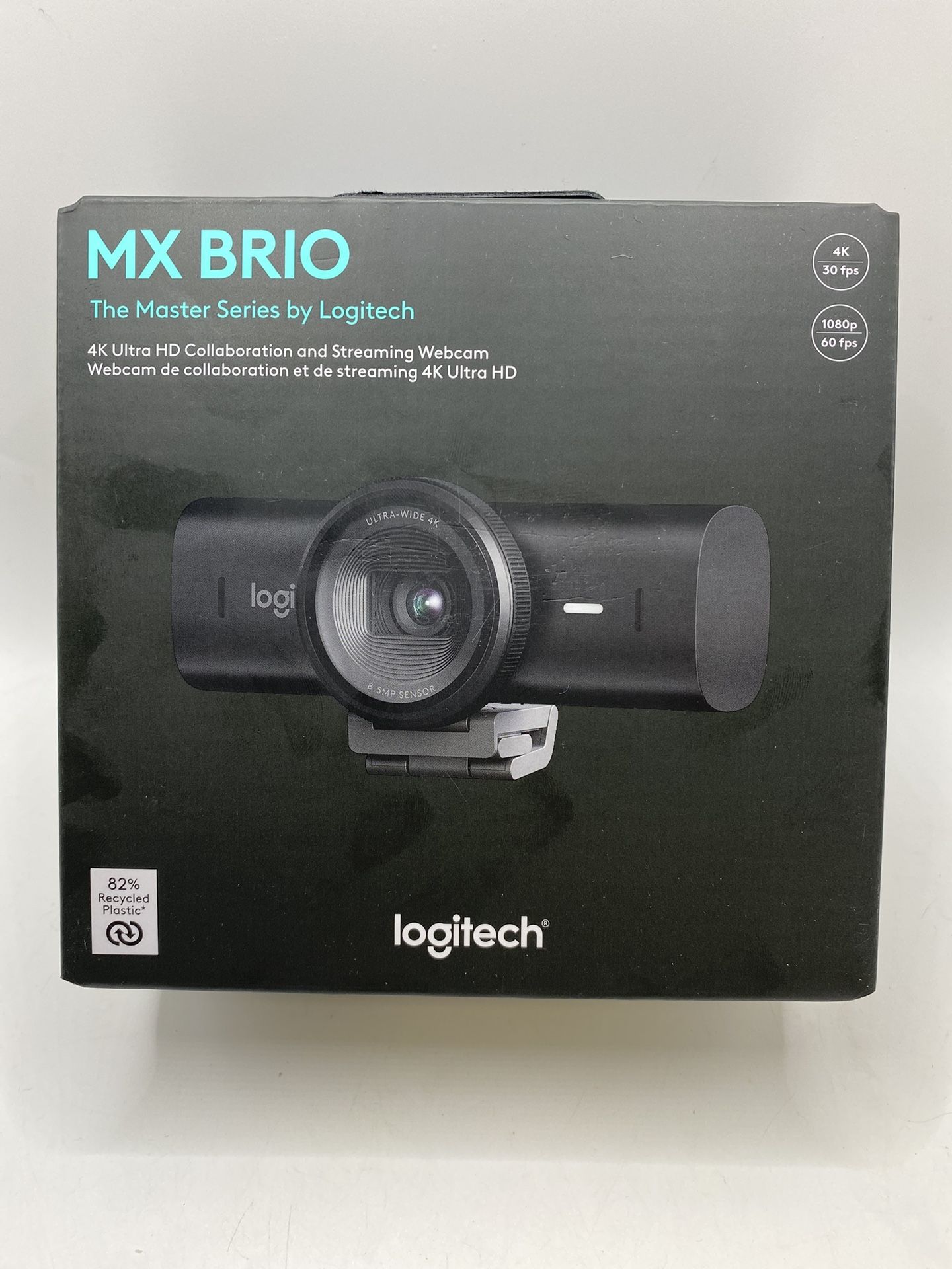 Video Collab and Streaming Webcam Logitech MX Brio Ultra HD 4K