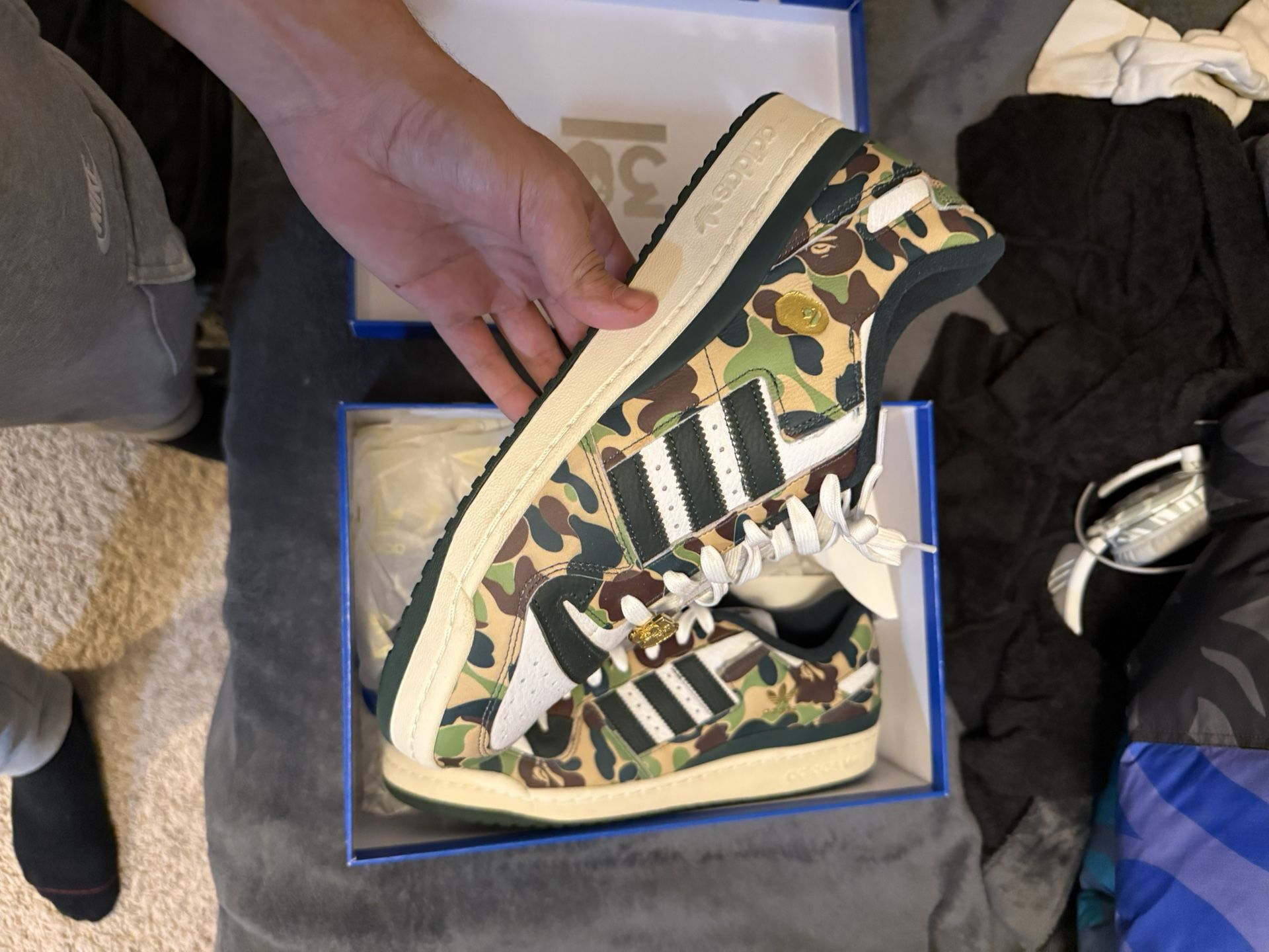 Bape Adidas Collab Shoes