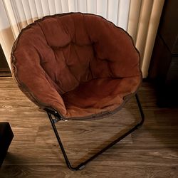 Papasan / Saucer Lounge Chair – Comfy, Foldable Frame
