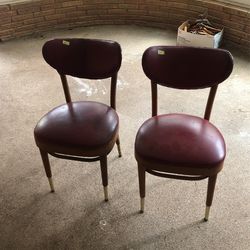 Vintage wooden chairs
