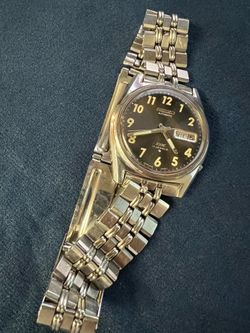 Rare July 1970 Seiko DX 6106-8217 MACV-SOG Vietnam Era Charcoal Dial *Serviced*