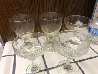Wine cups -lot of 5