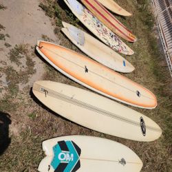 Surfboards $75 To $350