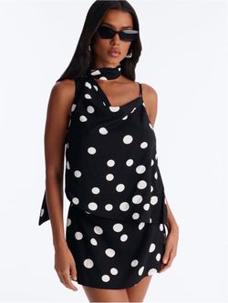 Polka dot skort set (2 piece) size medium