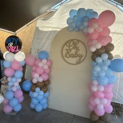 Gender Reveal Balloon Decoration 