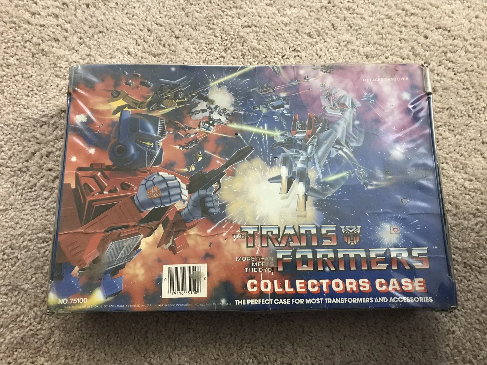 Transformers Vintage Collectors Case 1984