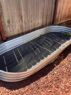 Set of 2 Raised Garden Beds 10x4x1