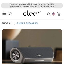 Cleer Water Proof Bluetooth Speaker 