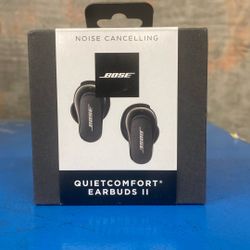 Bose QuietComfort Earbuds II, Noise Cancelling True Wireless Bluetooth Headphones, Black