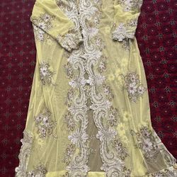 Beautiful Beaded Long Jacket  