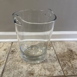 Krosno Poland Large Crystal Wine Chiller Bucket