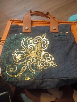 Bath & body works jean tote bag